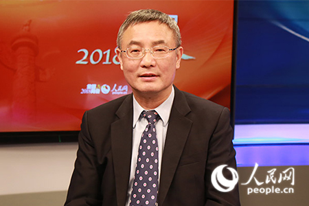 全國人大常委會副委員長、民進中央主席蔡達峰（人民網(wǎng)記者王喆 攝）