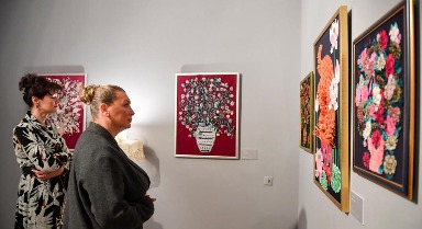 “命運(yùn)之織”藝術(shù)展在莫斯科舉行